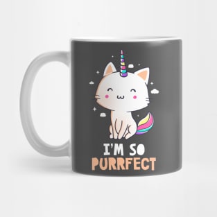 I'm So Purrfect Funny Cute Gift Mug